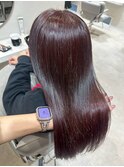 ~津市ロングレイヤーカットハッシュカット透明感カラー~