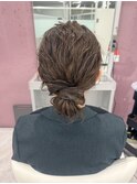 お呼ばれヘアセット
