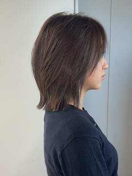 ラフ 立川(Laff) 切りっぱなしボブ/縮毛矯正/レイヤーボブ/髪質改善/大人ヘア
