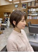 大人可愛いくびれショート