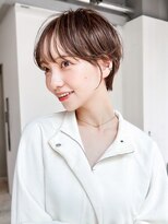 アルバム 新宿(ALBUM SHINJUKU)&nbsp;小顔オリーブカラーくすみベージュ透明感カラー_ba529911
