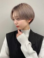 ロンドソレイユ 池袋(Lond soleil)&nbsp;グレージュ/大人ショートヘア/ボブ/韓国/20代30代40代50代/池袋