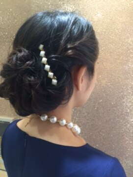 クラメール 黒崎コムシティ店(Kraemer) 大人可愛いお呼ばれヘアアレンジ