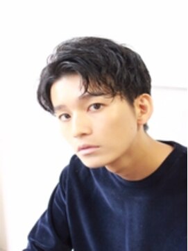 クート 東川口(ku-to) ブロックマッシュ前髪立ち上げ 刈り上げオールバックネープレス