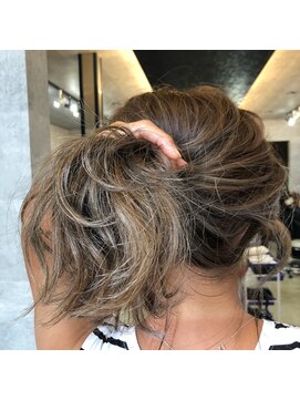 ブレイブ ヘアデザイン(BRaeVE hair design) グレージュ&グラデーションカラー&ハイライト