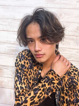 ジュイル シブヤ(JEWIL SHIBUYA) 6：4分けの色気ゆるパーマ