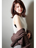 ウタ 【ｕｔａ　五十嵐】　ミディアム×大人ウェーブ