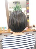 シンプルにショートボブ♪