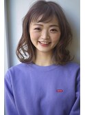 美粧ほそやお花茶屋☆ゆる外ハネ☆セミディ☆簡単アレンジ