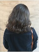 20代30代大人可愛いシークレットハイライトゆるふわ小顔ミディ