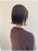 切りっぱなしボブ