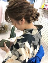 アルモ ヘア フア 東静岡(ALMO hair HUA)&nbsp;浴衣ヘアアレンジ