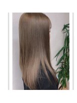 ヘアーデザイン ルポ(REPOS) 艶ストレートヘア