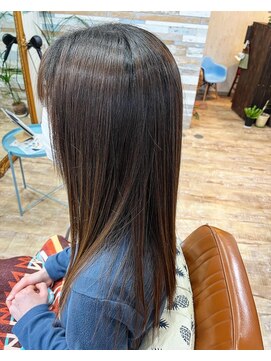 ハウオリ ヘアーワークス(Hauoli hair works) 髪質改善修復トリートメント（酸熱トリートメント）