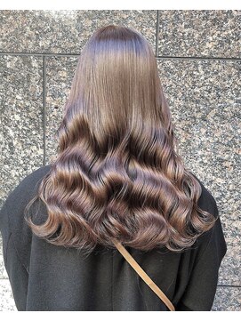 ロンド ルージュ 銀座店(Lond rouge) ツヤ髪グレージュカール