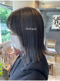 REAL SALON WORK～切りっぱなしボブ/ダークグレー