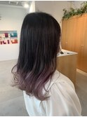 グラデーション ラベンダーシルバー