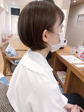 フレームプラス 御堂筋難波店(FRAME +) ショートボブ