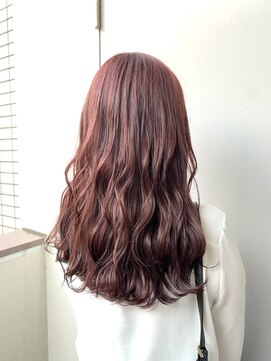 シードバイシャムロック(SEED by Shamrock) 星川指名ブリーチなしピンクカラー　春カラー　ピンクラベンダー