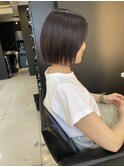 前下がりショートボブ/ショートボブ/函館/五稜郭/美容室