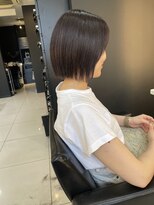 ソーホーニューヨーク 函館店(SOHOnewyork)&nbsp;前下がりショートボブ/ショートボブ/函館/五稜郭/美容室