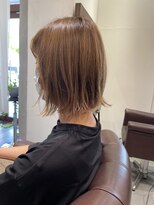 ルラン(RuLaN) 切りっぱなし×ウェーブ×アッシュ