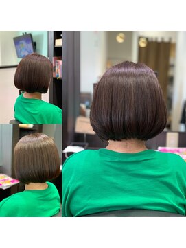 バンズヘアーファミリー(Ban.s Hair Family) 酸熱トリートメント(ショート)