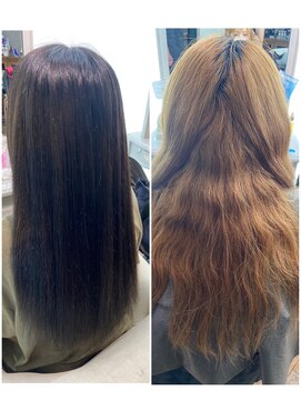 ミラシィ 稲毛(Mirashy) ブリーチ毛でも酸性ストレートでサラサラ髪に変身♪