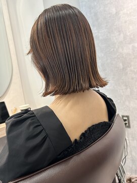 ミラーズ トーキョー(millors tokyo) 地毛風縮毛矯正☆外ハネボブ