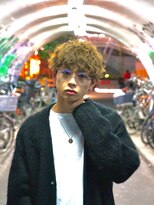 ゴールド 渋谷本店(GOALD)&nbsp;#マッシュウルフ　波巻きスパイラル　渋谷/メンズパーマ