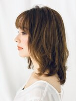 エアー 銀座タワー(AIR)&nbsp;】横顔美人　ミディアム】air銀座タワー　藤本麻衣