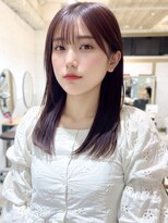 プラグ バイ ネオリーブ(plug by neolive)&nbsp;ピンクベージュ×髪質改善 [髪質改善/縮毛矯正]韓国T◎