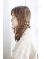 シュシュット(chouchoute)&nbsp;韓国ボブレイヤーロンググレーベージュ黒髪質改善前髪パーマ/180