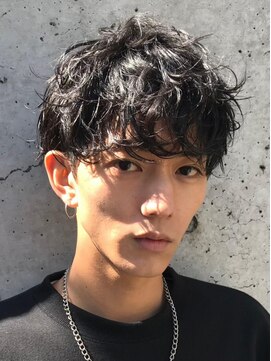 ラヴィズムバイフィフス(LUVISM by fifth) 無造作パーマニュアンスパーマ刈り上げ万代新潟駅