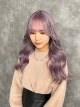 ワンズ ナゴヤ ヴィラ 名古屋栄(ONE's NAGOYA VILA) シアーカラー/カール/セミディ/姫カット