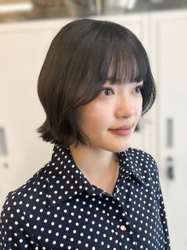 アリュウル 表参道(ALLURE) アッシュグレー×ボブヘア