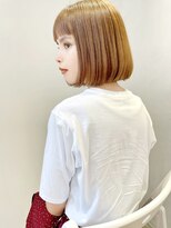 ソト 銀座(soto.)&nbsp;ハイライトカラー/くびれヘア/レイヤーパーマ/ミニボブ[銀座]