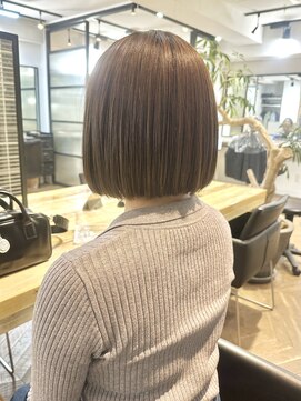 ファイブシーン アオヤマ(5SCENE AOYAMA) 切りっぱなしボブミニボブパーマくびれボブ外ハネボブ内巻きボブ