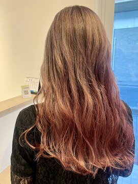 アズールサン 草加西口店(azule-sun) グラデーションカラー,ピンクカラー,プラムピンク【草加】