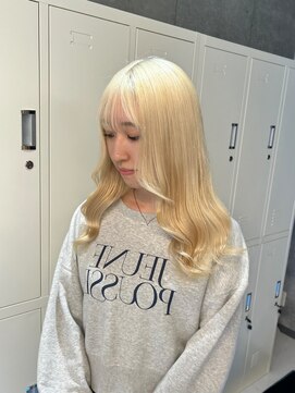 ワンズミラー 海老名店(ONE's MIRROR) ブロンド/抜きっぱなし/ハイトーン