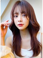 アース 豊橋店(HAIR&MAKE EARTH)&nbsp;ヨシンモリ透明感髪質改善カラー