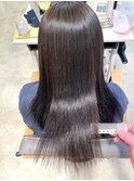 髪質改善艶髪ストレート