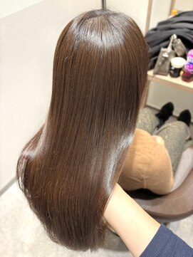 サロウィン 熊本上通り店(SALOWIN) マロンベージュ×髪質改善