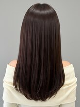 アンジュール(UNJOUR.)&nbsp;髪質改善トリートメント縮毛矯正ロング◎うる艶ストレート