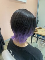 ラナ シッポウ(Lana SHIPPO)&nbsp;ウルフカット　インナーカラー