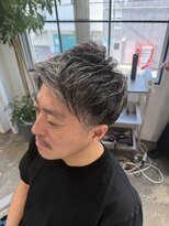 アノーテ(A'NOTE)&nbsp;ショート/ハイライト/レイヤー/髪質改善/メンズ/白髪ぼかし