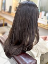 ランプ(Lamp) くびれレイヤー 白髪染め&白髪ぼかし/縮毛矯正と髪質改善
