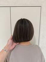 クレア 上大岡(CREA)&nbsp;白髪ぼかしハイライト縮毛矯正ダブルカラー髪質改善30代40代50代