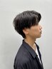 【田中限定：清潔感アップコース】メンズカット＋ヘッドスパ＋眉カット