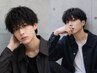 【メンズ/夏の爽快セットケア】《メンズカット+眉カット+炭酸シャンプー》